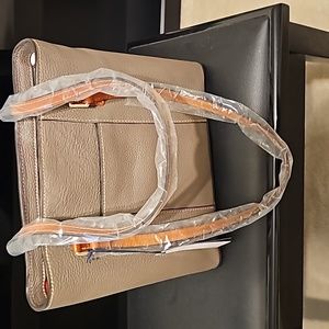 Dooney & Bourke handbag, new, color is elephant, like a greenish gray
